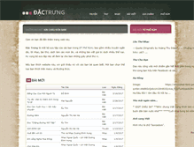 Tablet Screenshot of dactrung.net